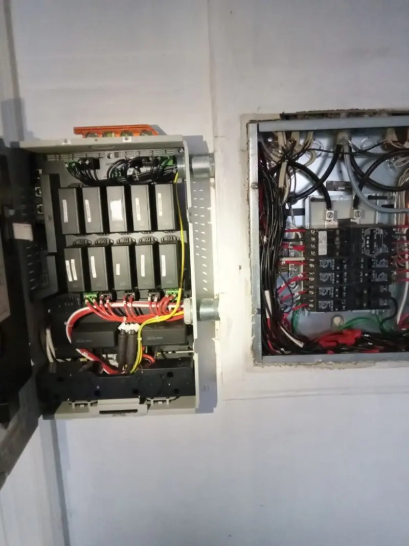 Electrical panel upgrade completed for Carbon Monoxide Detector Installation in Pine Hill